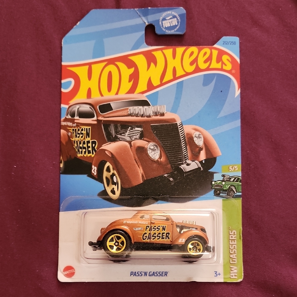 Pass'n Gasser Toy Car - Brown HOT wheels